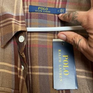 Polo Ralph Lauren long plaid dress